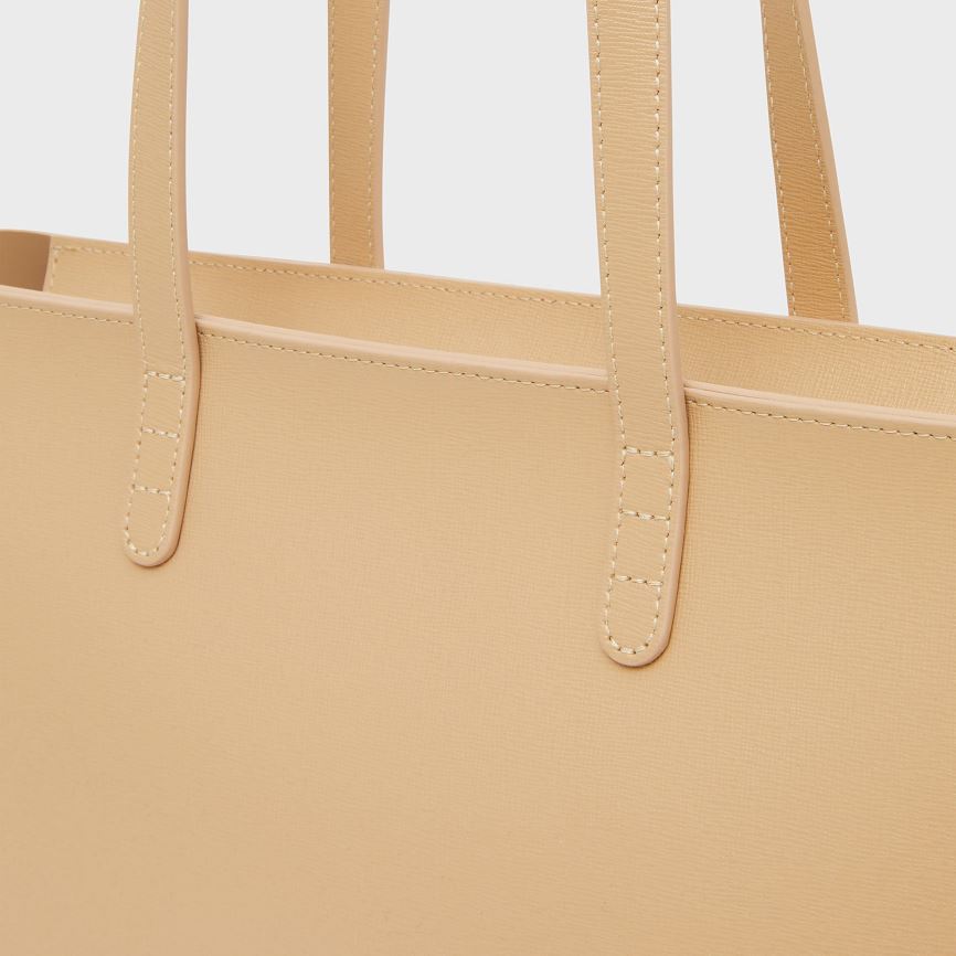 Women's Mansur Gavriel Small Zip Tote Bags Light Brown | AU 5M90RG